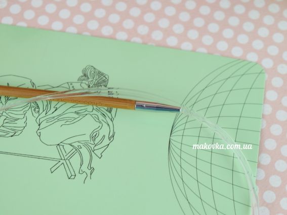 2040-4 Кругові бамбукові спиці Bamboo, Dark Patina, 100 см (40"), 3,5мм ChiaoGoo