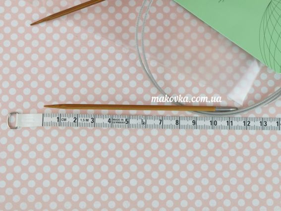 2040-2.5 Кругові бамбукові спиці Bamboo, Dark Patina, 100 см (40"), 3мм ChiaoGoo