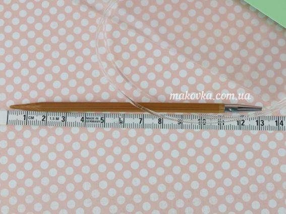 2040-8 Кругові бамбукові спиці Bamboo, Dark Patina, 100 см (40"), 5мм ChiaoGoo