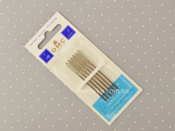 Голки для вишивання гобеленові №16 DMC 1767/2 Голки для вишивання гобеленові №16 DMC 1767/2