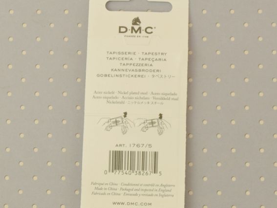 DMC 1767/5 набор игл для вышивания №20, 6 шт с большим ушком гобеленовые Tapestry