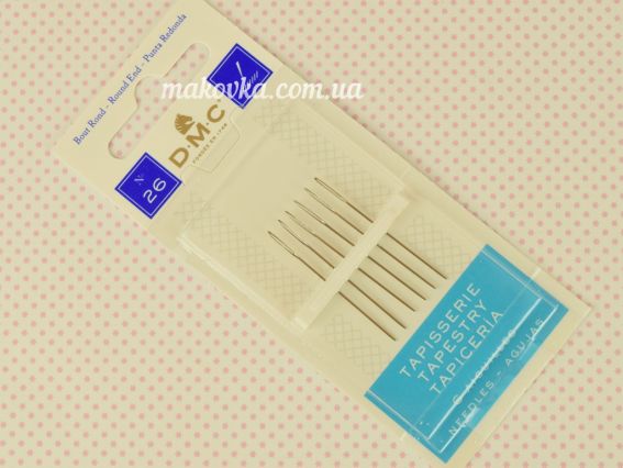 Голки для вишивання гобеленові №26 DMC 1767/8