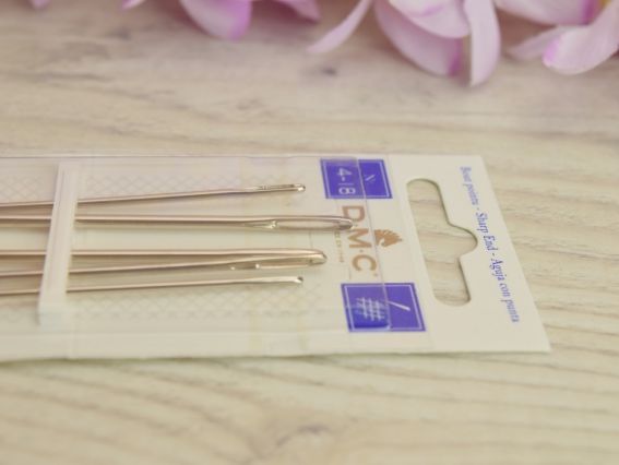 1769/2, DMC Набор игл для вышивки лентами №№14-18 (ассорти)