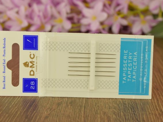 DMC 1767/9 Ігла гобеленова №28 (1 блістер по 6 шт) Tapestry