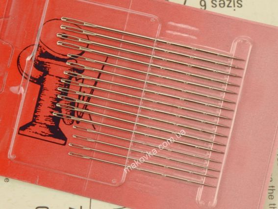 Набір голок для шиття №3/9, Galant 11264510, асорти 16 шт/уп