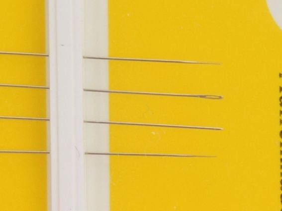 Набір Голок для бісеру Beading №15, John James, 4шт, JJ10515