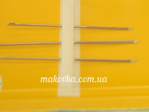 Набор игл для кожи Leather №3/7 John James, 3шт, JJ18037