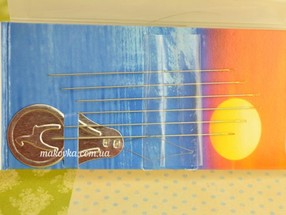 07856 Голки бісерні з нітковтягувачем №11, PONY