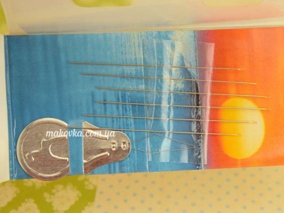 Іголки бісерні з нитковтягувачем №12 07857 PONY