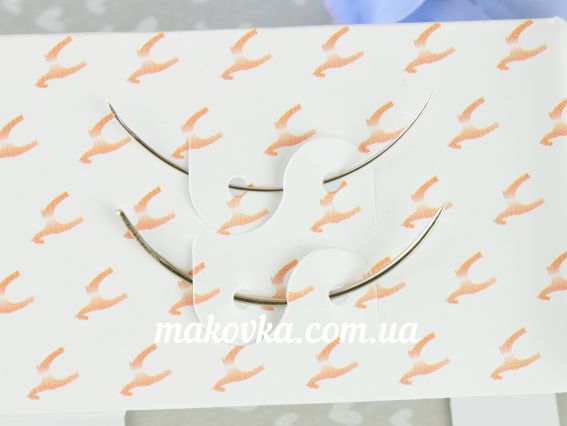 14001 PONY Curved Иглы изогнутые 2шт №4 и №9