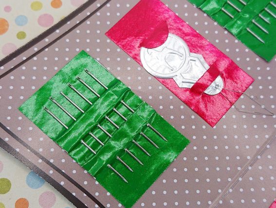 Иглы швейные и штовальные PONY 22401 , набор 21 шт с нитевдевателем