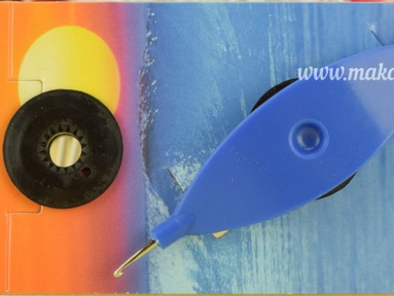 Човник для фріволіте, зі шпулями PONY 60637 , 1 шт Човник для фріволіте, зі шпулями PONY 60637 , 1 шт