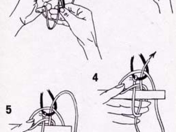 22506 PONY Голка для філейного плетіння 12 см, д=1 мм, Индия