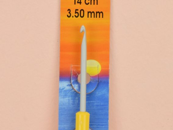 Крючок с ручкой PONY 46604, длина 14 см, №3,5 мм Крючок с ручкой PONY 46604, длина 14 см, №3,5 мм