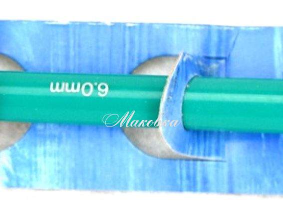 Гачок з ручкою PONY 46609, довжина 14 см, №6 мм Гачок з ручкою PONY 46609, довжина 14 см, №6 мм