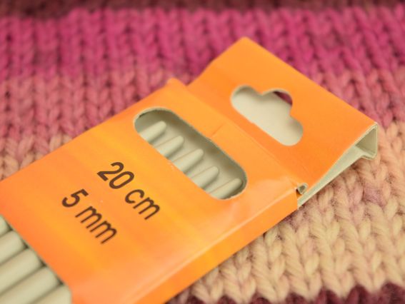 Спицы носочные PONY 36622 длина 20 см толщина 5 мм