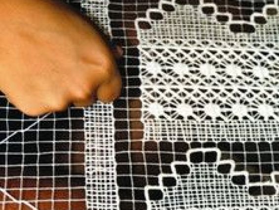 22506 PONY Голка для філейного плетіння 12 см, д=1 мм, Индия