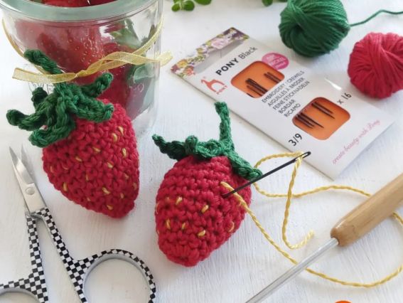 04897 PONY Crewels embroidery черные Иглы швейные, вышивальные №5/10 (16шт) 04897 