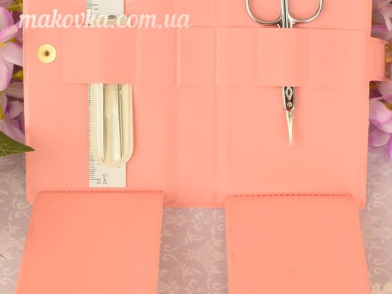 TCK-004e Classic 4 Tulip набор крючков для вязания № 09-6мм в ванильном органайзере с ножницами