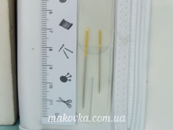 ETIMO Royal Silver Tulip Silver Tulip TLG-002 набір гачків для в'язання розміри 0.5-1.75 мм в органайзері із золотими ножицями, голкою та лінійкою