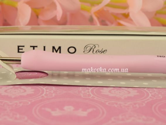 В'язальний гачок Tulip Etimo Rose сталевий з позолоченим кінчиком TEL-00e м'яка рожева ручка №0 (1.75 мм)