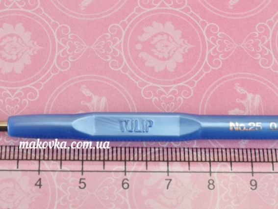 Тонкий вязальный крючок 0.35 мм Tulip TА-1054e  №25
