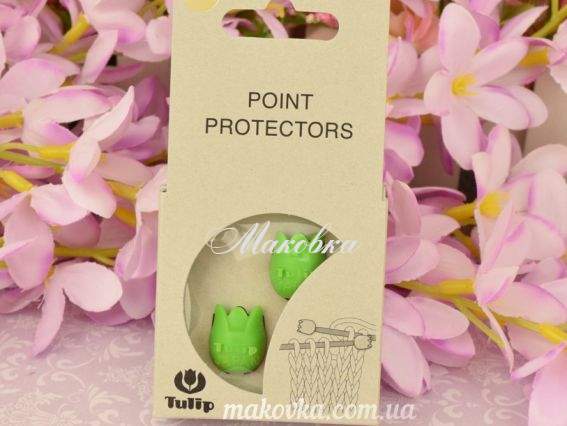 Наконечники для спиць Tulip тюльпани, салатові, 2-4,5 мм, АС-046е Наконечники для спиць Tulip тюльпани, салатові, 2-4,5 мм, АС-046е