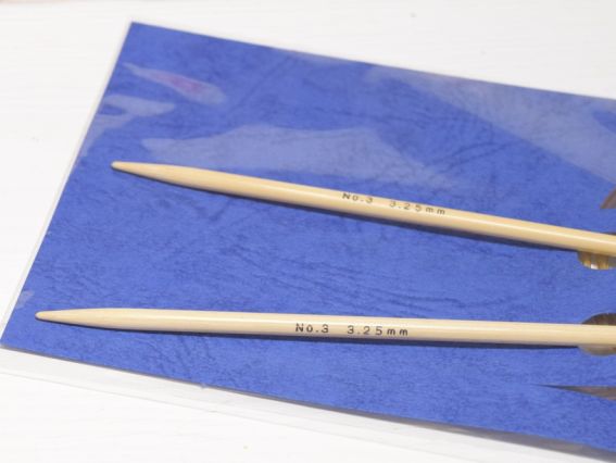 Круговые бамбуковые спицы Тюлип Tulip Knina swivel KS-1000325, длина 100 см , толщина 3,25 мм