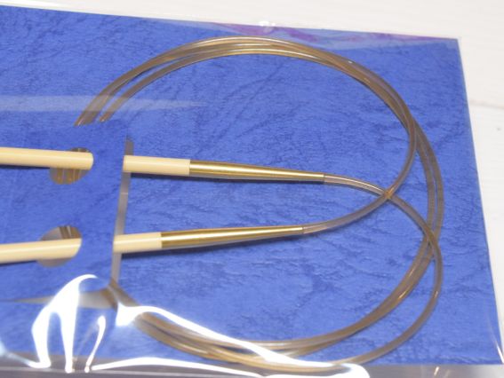 Круговые бамбуковые спицы Тюлип Tulip Knina swivel KS-1000325, длина 100 см , толщина 3,25 мм