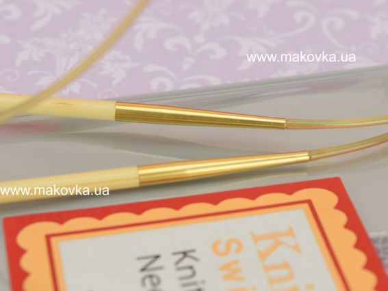 Круговые бамбуковые спицы Тюлип Tulip Knina KKMM-1000300 , длина 100 см , толщина 3 мм
