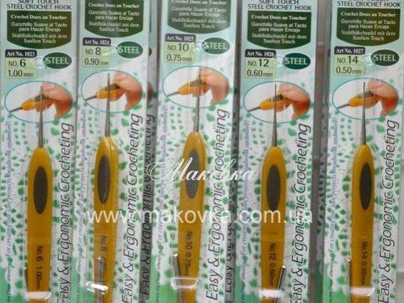 В'язальний гачок 1027 Clover (№14) 0.5 мм