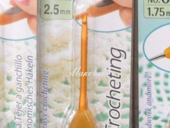 Гачок для в'язання Clover 2,5 мм (1030)