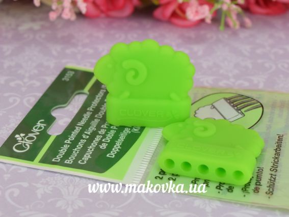 Наконечники для спиц Овечки 2-3,75 мм Clover 3153 Наконечники для спиц Овечки 2-3,75 мм Clover 3153