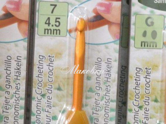 Гачок для в'язання Clover 4.5 мм (1032/7) 