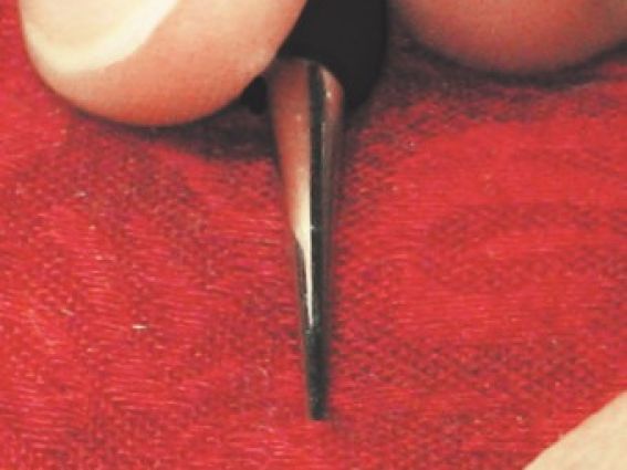 Clover 4910 Soft Touch, тонкий гачок для підтягування нитки 