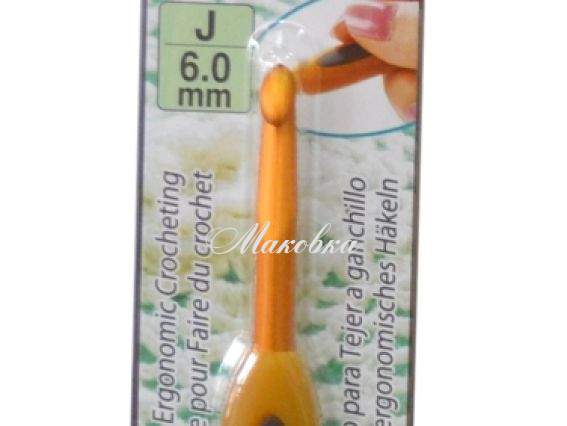 Гачок для в'язання Clover 6 (1010/J) мм