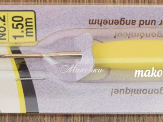 Крючок для вязания Amour Clover 1,5 мм, 1221 Крючок для вязания Amour Clover 1,5 мм, 1221