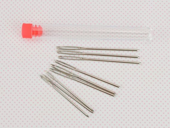 Голки для пряжи 9 шт у тубі Голки для пряжи 9 шт у тубі