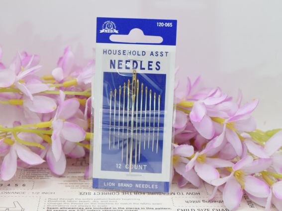 Набір універсальних побутових голок  (12 шт.) Lion Brand Household Asst 120-065 
