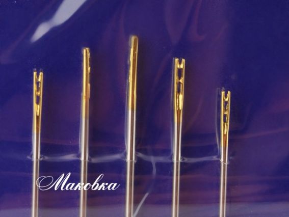 Голки Lion Brand для шиття 120-093 Японія, що легко вдягаються