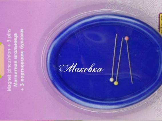 Игольница магнитная и 3 булавки, 202052, Wellcraft Игольница магнитная и 3 булавки, 202052, Wellcraft