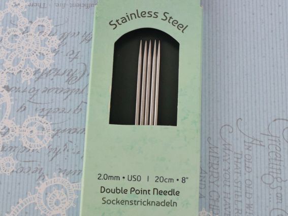 Панчішні в'язальні сталеві спиці Mindful KnitPro 36020 довжина 20 см, 5шт, №2 мм