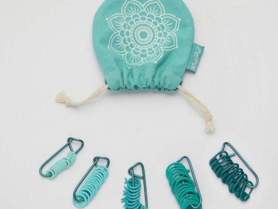 Маркувальник для петель KnitPro Mindful 36633 100 шт мікс у мішечку 