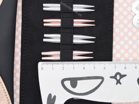 Лимитированный набор съемных ультракоротких спиц (5 см) с поворотными кабелями KnitPro Mini Bouquet 47600 (3.0; 3.5; 3.75; 4.0; 4.5; 5.0; 5.5 и 6.0 мм)