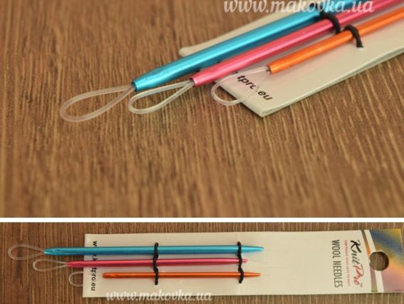 Иглы для шерсти 10944 AQUA KnitPro , 3 шт в наборе