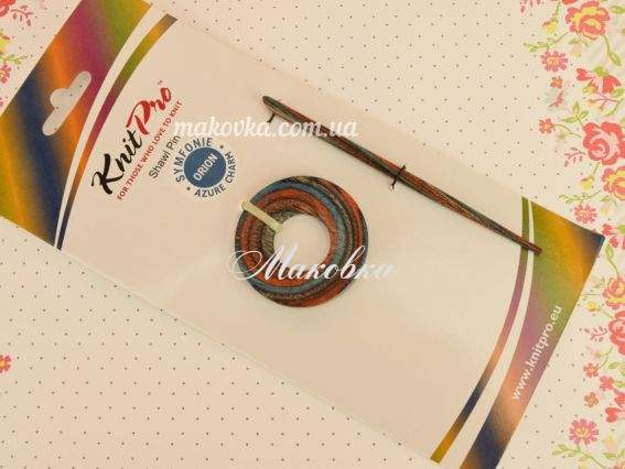 Заколка для шали Symfonie Azure Chaem Shawl Pins KnitPro 20878 круг Заколка для шали Symfonie Azure Chaem Shawl Pins KnitPro 20878 круг