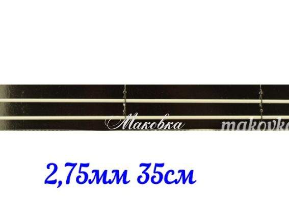 Спиці Прямі 45269 Basix Aluminum KnitPro, довжина 35 см, №2,75 мм Спиці Прямі 45269 Basix Aluminum KnitPro, довжина 35 см, №2,75 мм