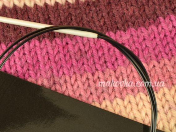 Кругові спиці KnitPro Basix Aluminum 45332 довжина 80 см, 2,5 мм