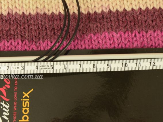 Кругові в'язальні спиці KnitPro Basix Aluminum 45344 довжина 100 см, 3.5 мм
