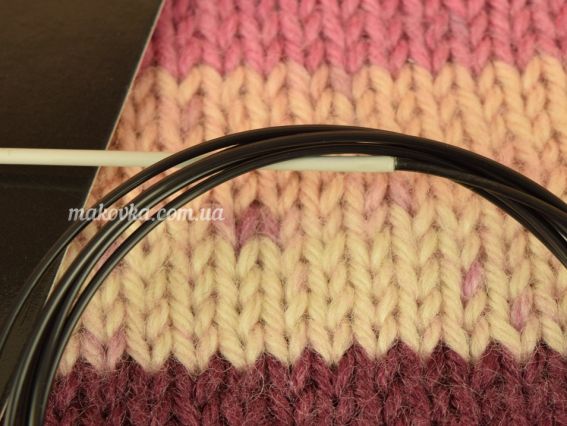 Кругові в'язальні спиці KnitPro Basix Aluminum 45361 довжина 150 см, 2 мм